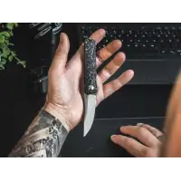 Nóż Boker Plus Kwaiken Compact Flipper Marble Carb