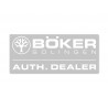 Naklejka Boker na szybę - Authorized Dealer