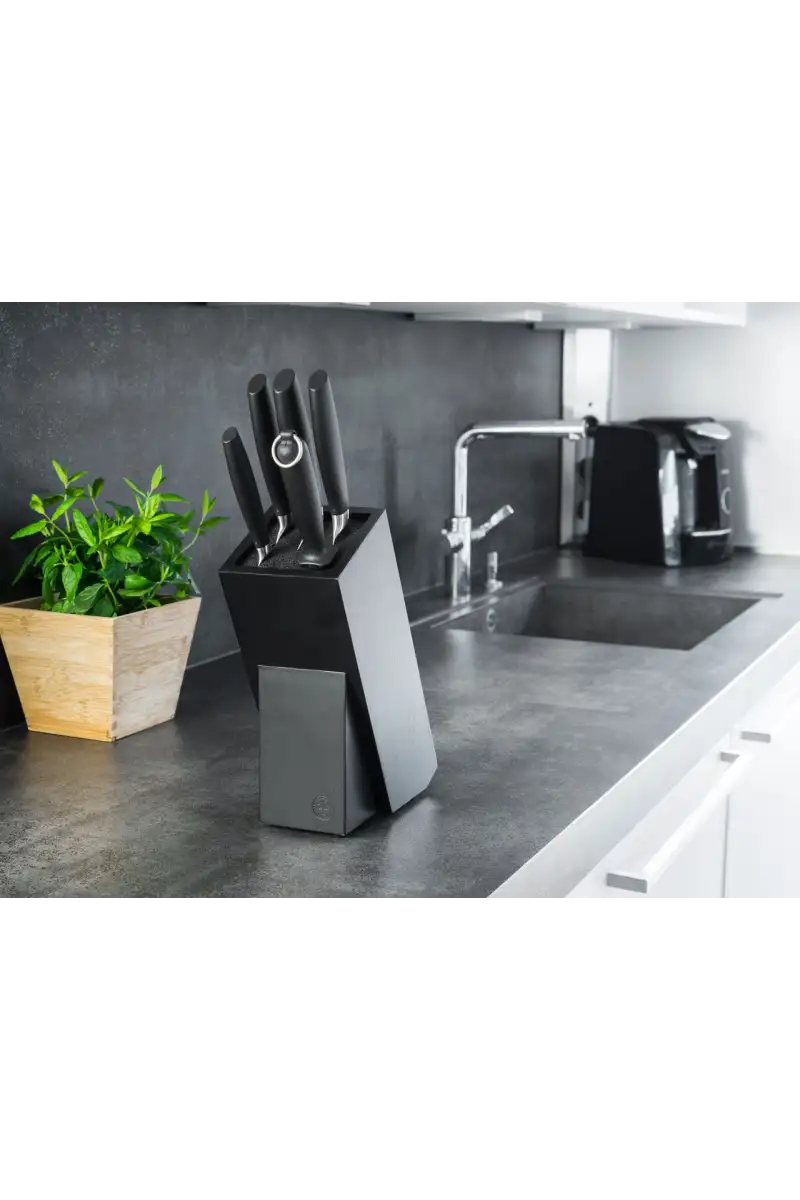 Drewniany blok na noże Böker Gusto Wood Black