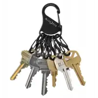 Karabinek na klucze Nite Ize S-Biner KayRack Black