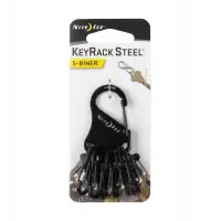 Karabinek na klucze Nite Ize S-Biner KayRack Black