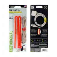 Elastyczna Opaska Nite Ize Gear Tie 12 2P Orange