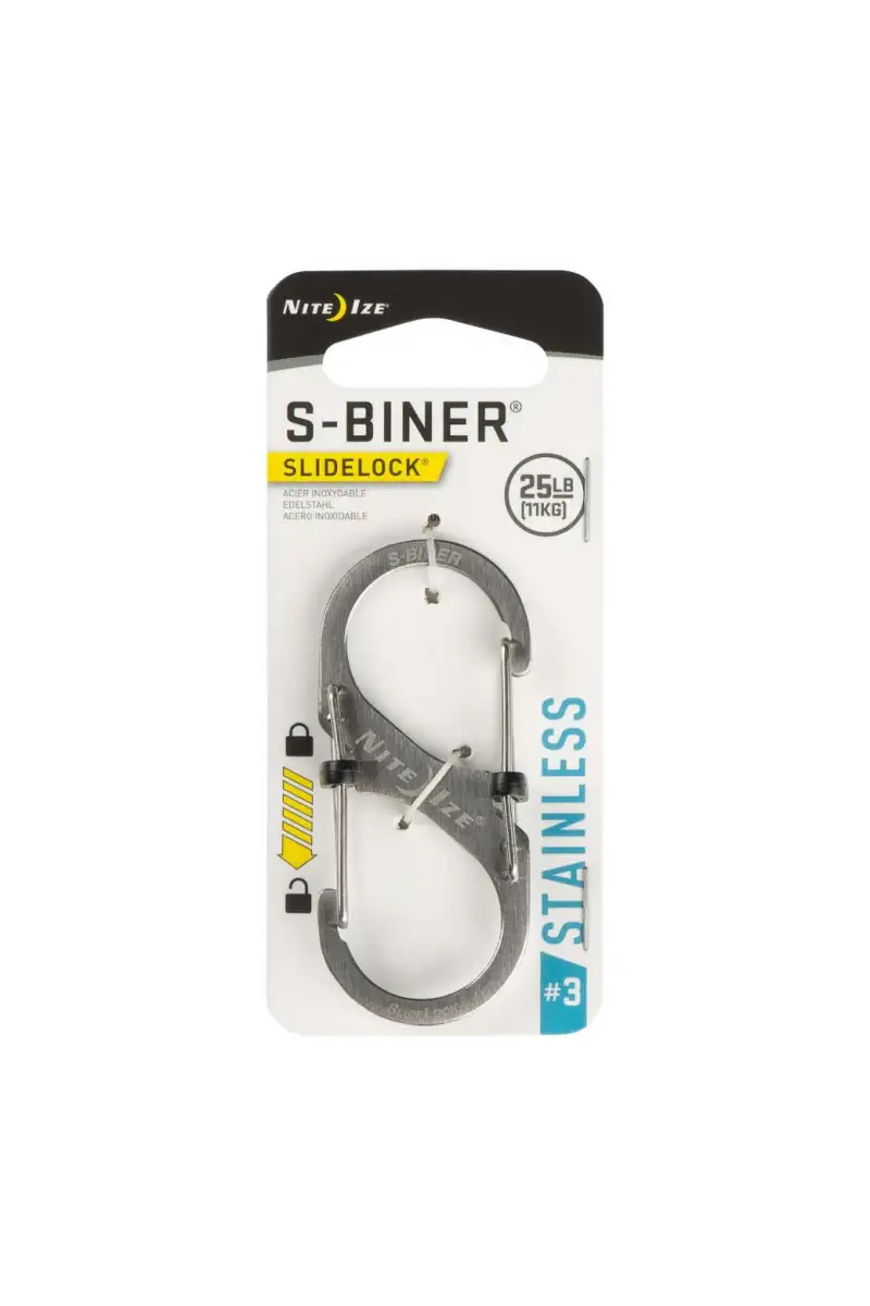 Karabinek Nite Ize S-Biner Slidelock 3 Stainless