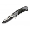 Nóż K25 18239-A Tactical FOS Black-Gray, 9 cm