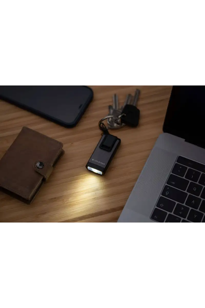 Latarka Ledlenser K6R szara