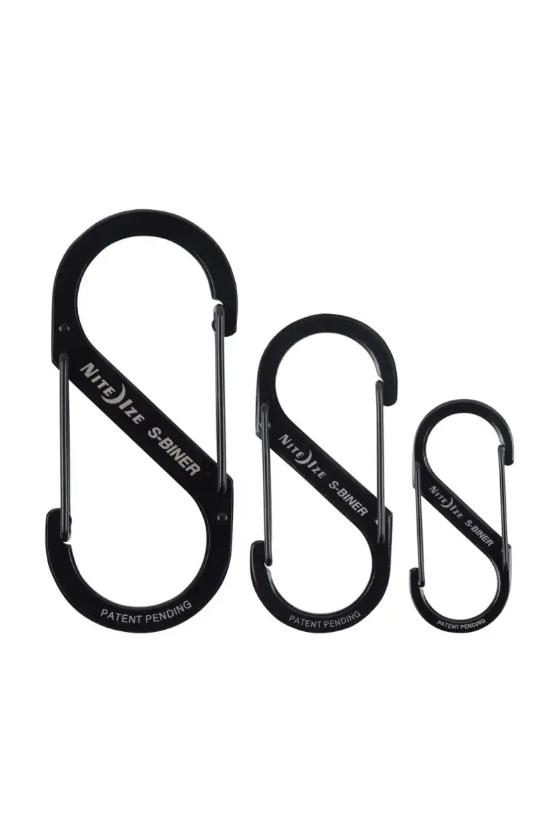 Zestaw Karabinków Nite Ize S-Biner Dual 2,3,4 BLK