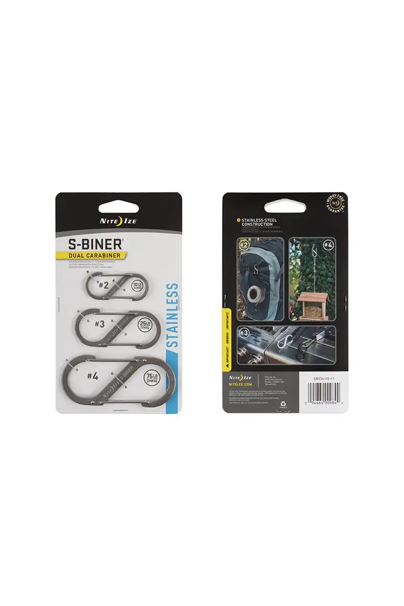 Zestaw Karabinków Nite Ize S-Biner Dual Carab.