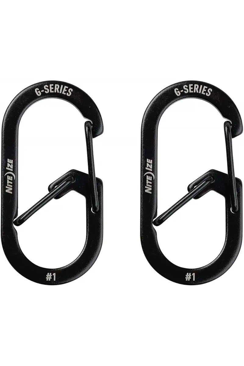 Zestaw Karabinków Nite Ize G-Series 1 2pack Black