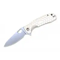 Nóż Honey Badger Leaf Medium White