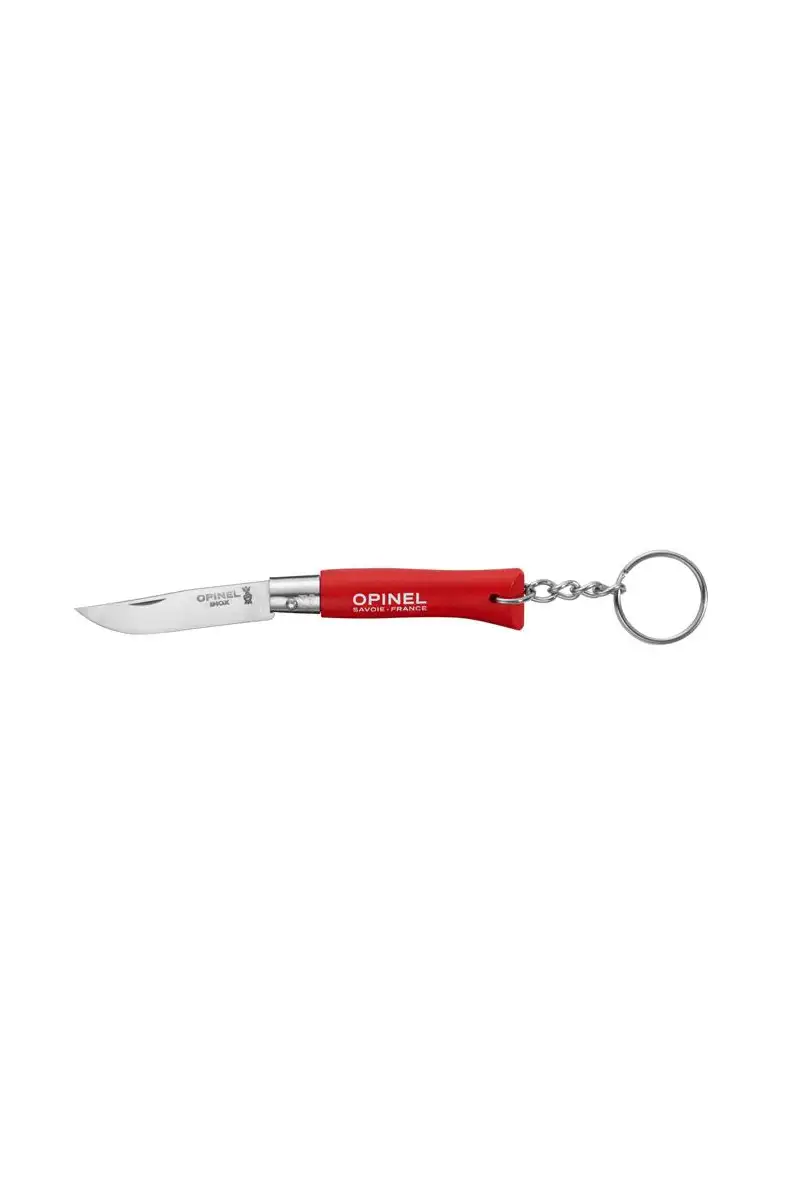 Opinel Nóż Colorama 04 Red Brelok