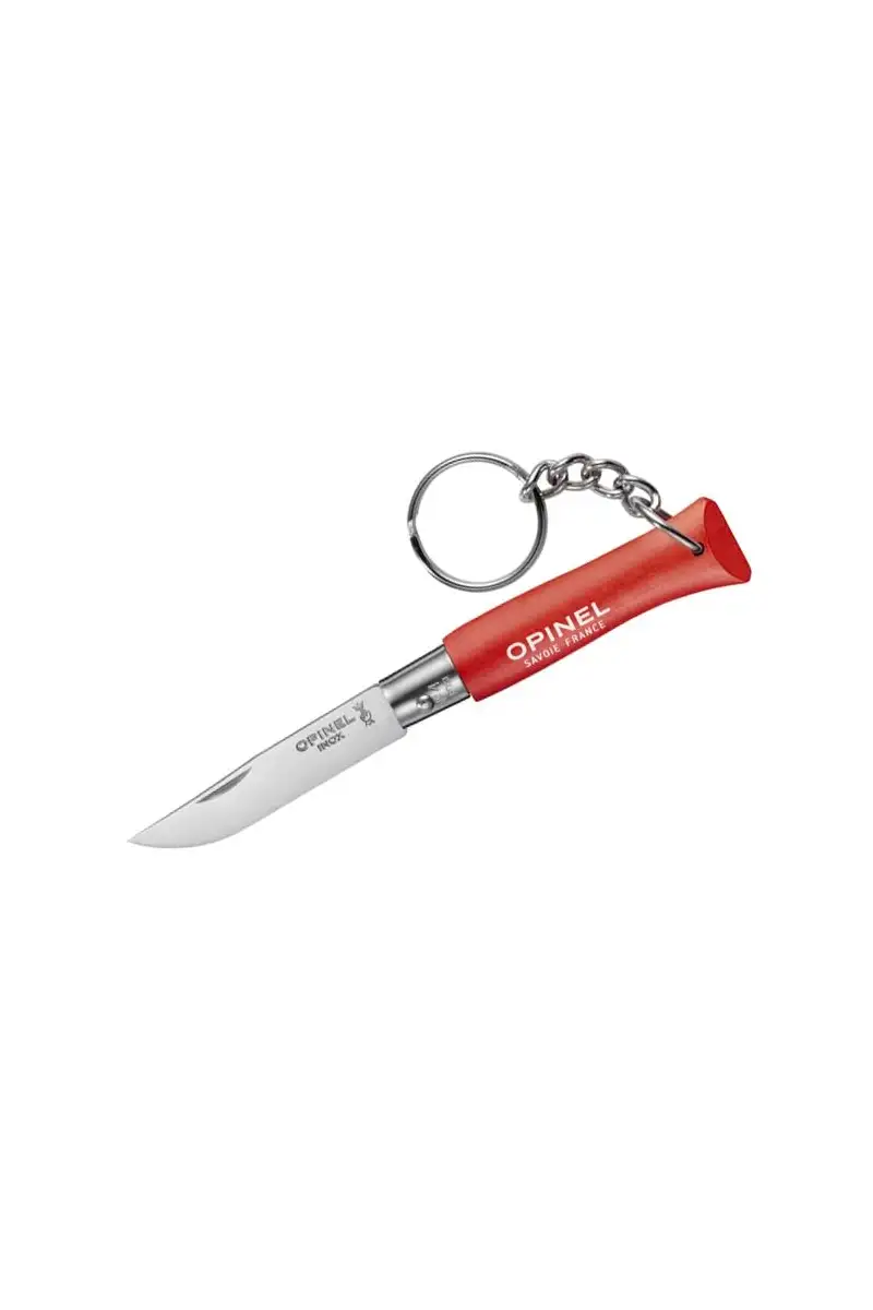 Opinel Nóż Colorama 04 Red Brelok