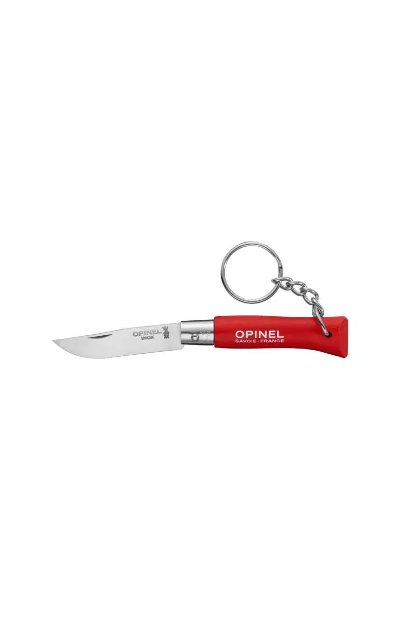 Opinel Nóż Colorama 04 Red Brelok