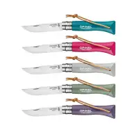 Opinel Nóż Colorama 06 Cloud rzemień