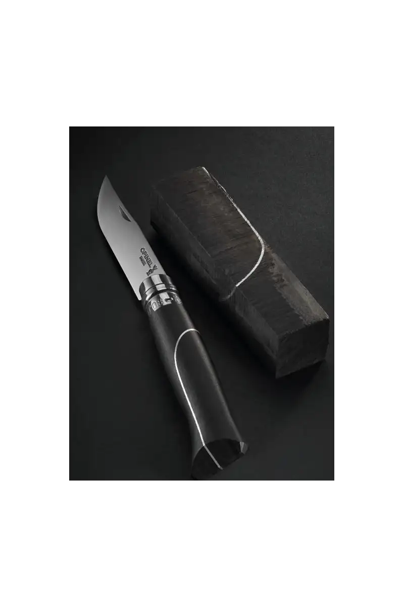 Opinel Nóż Luxury Ebony Ellipse box 08