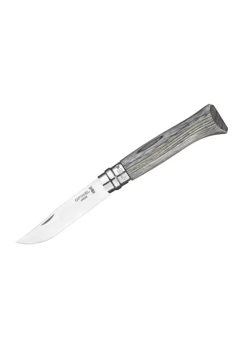 Opinel Nóż Inox Laminated Grey Natural 08