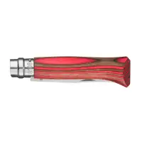 Opinel Nóż Inox Laminated Red Natural 08