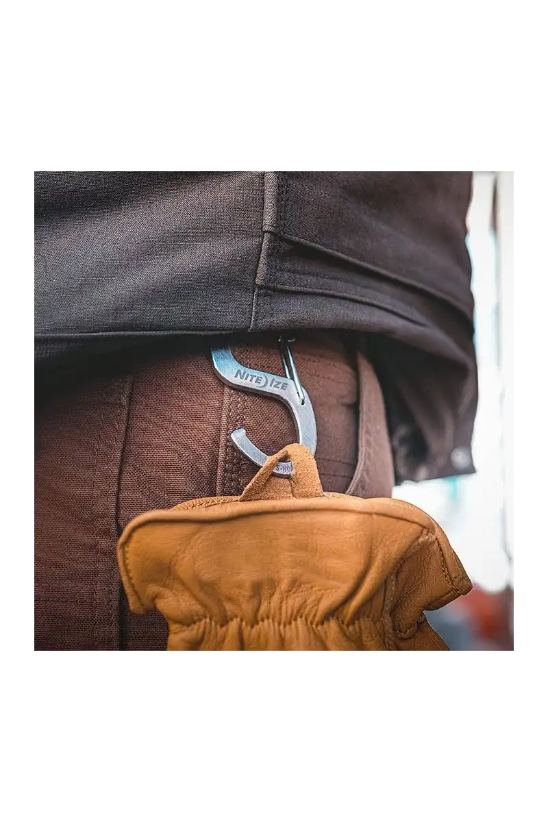 Hak z karabinkiem Nite Ize S-Biner Hook 'N Hold