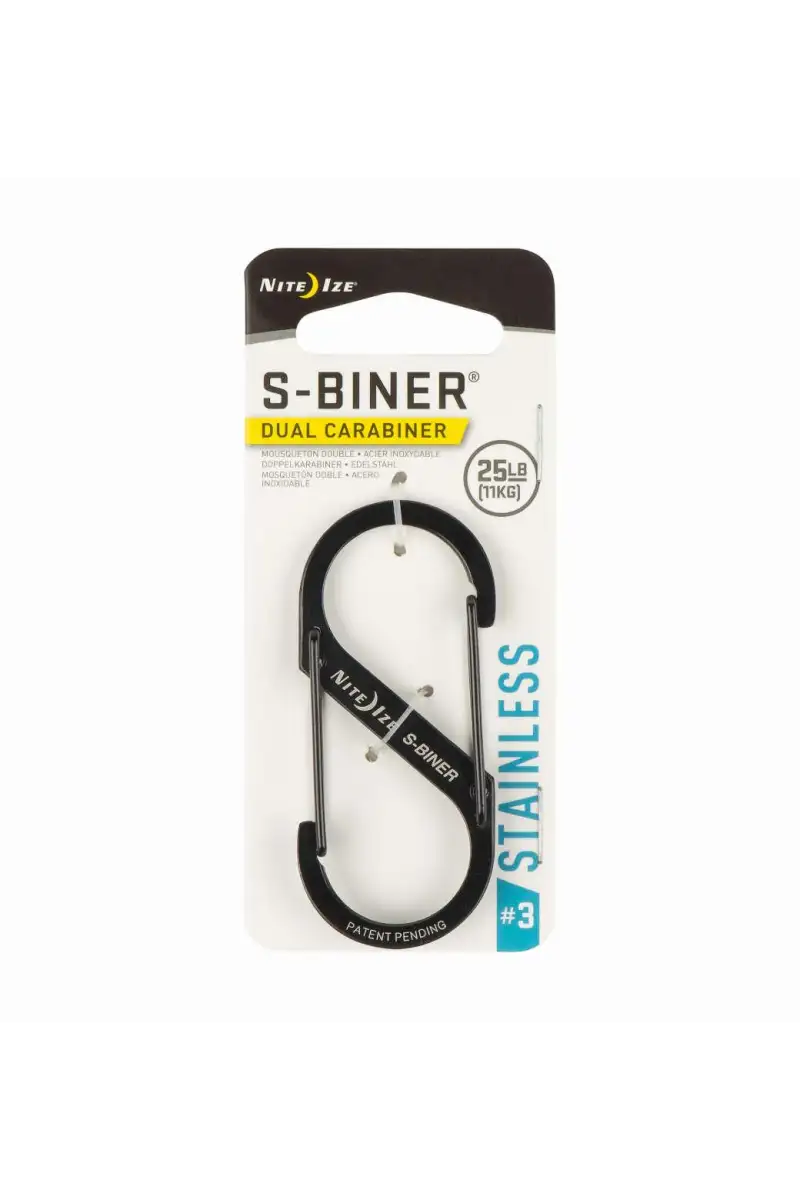 Karabinek Nite Ize Sbiner 3 Black