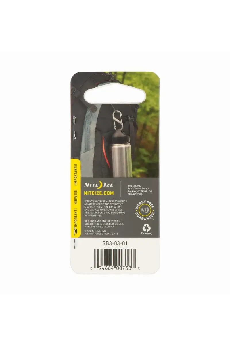 Karabinek Nite Ize Sbiner 3 Black