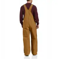 Ocieplane Ogrodniczki Carhartt Firm Duck Brown