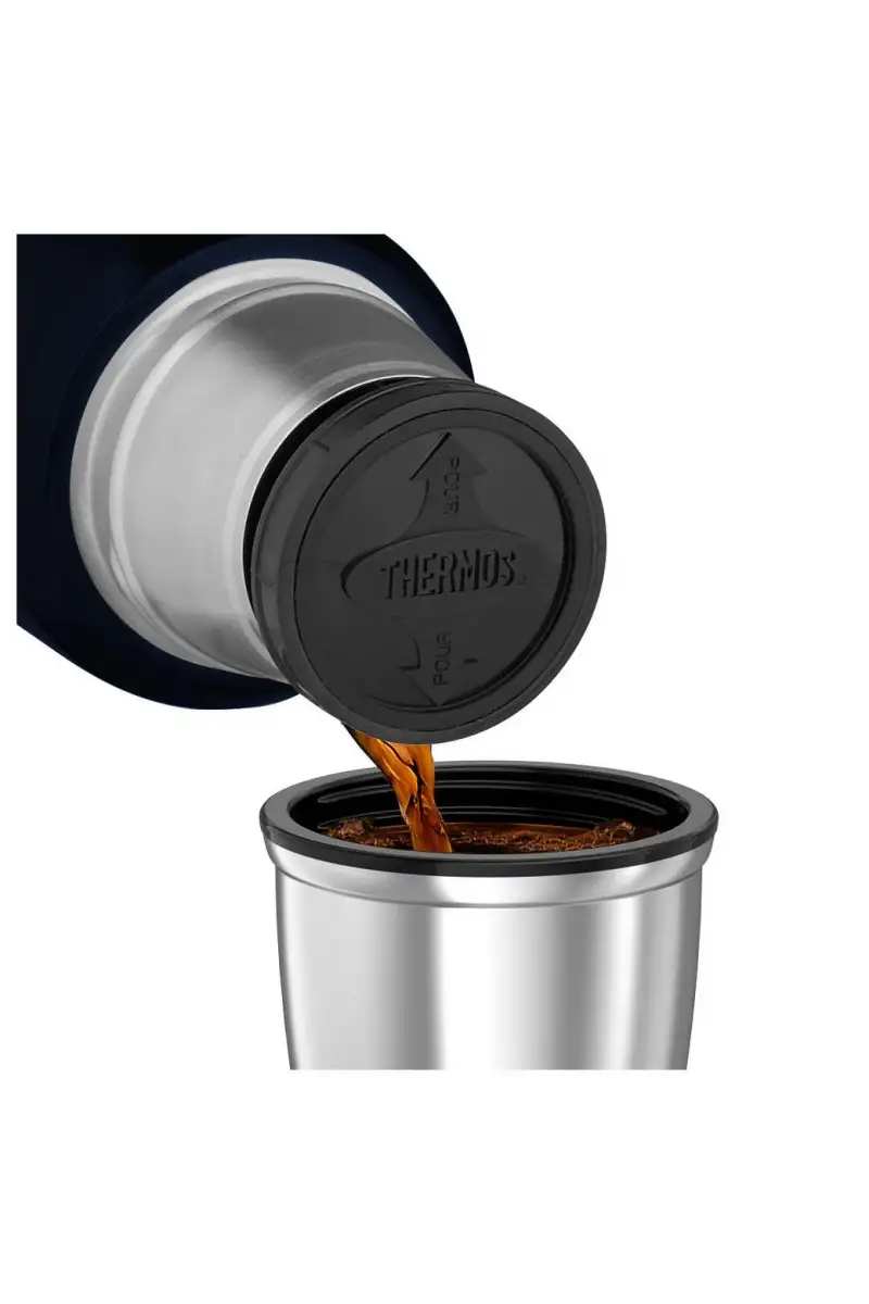 Termos na napoje – ciemnoniebieski