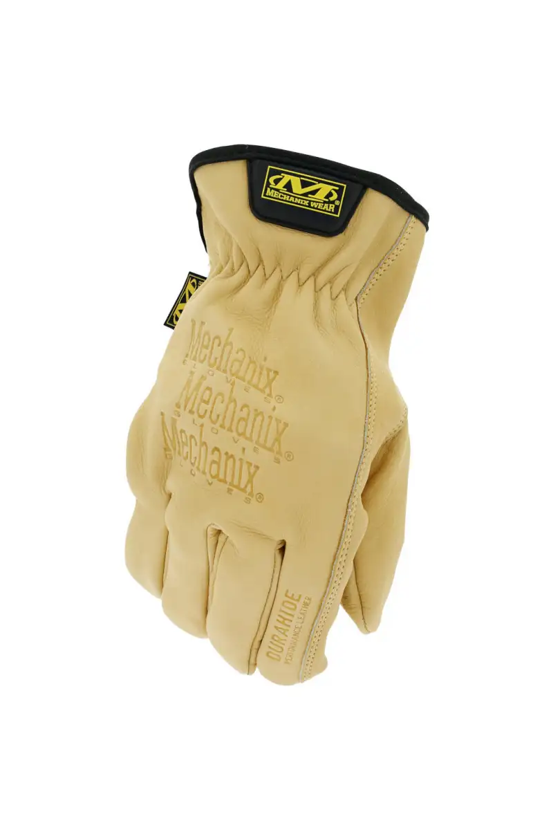 Rękawice Mechanix DuraHide Cow Driver Tan