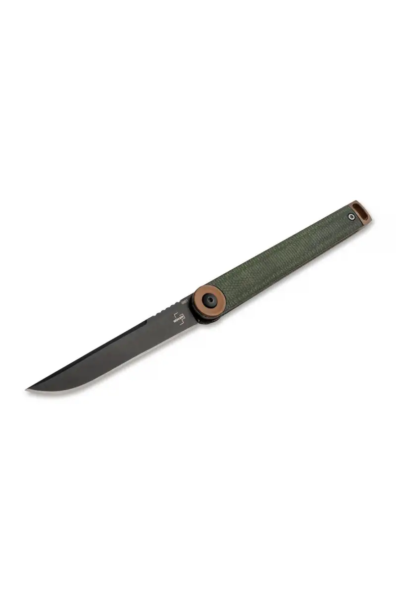 Nóż Boker Plus Kaizen Green Canvas Micarta