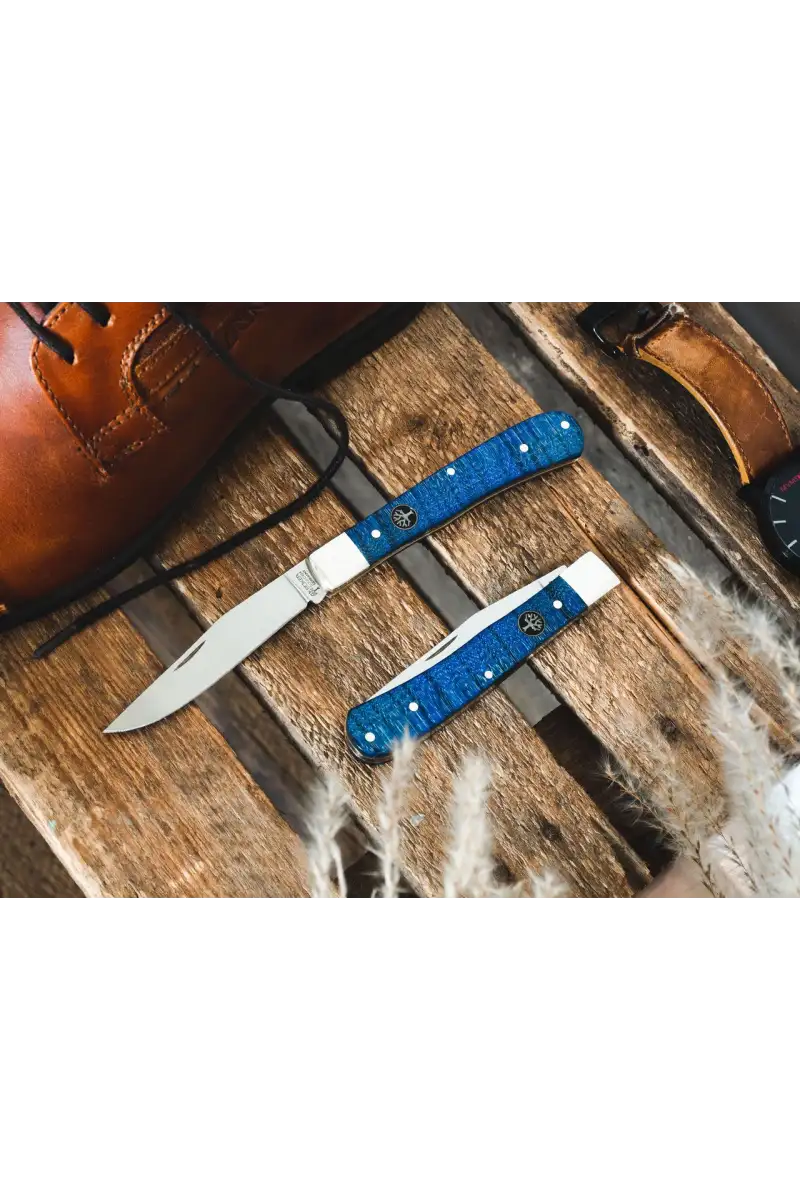 Nóż Boker Solingen Trapper Uno Curly Maple