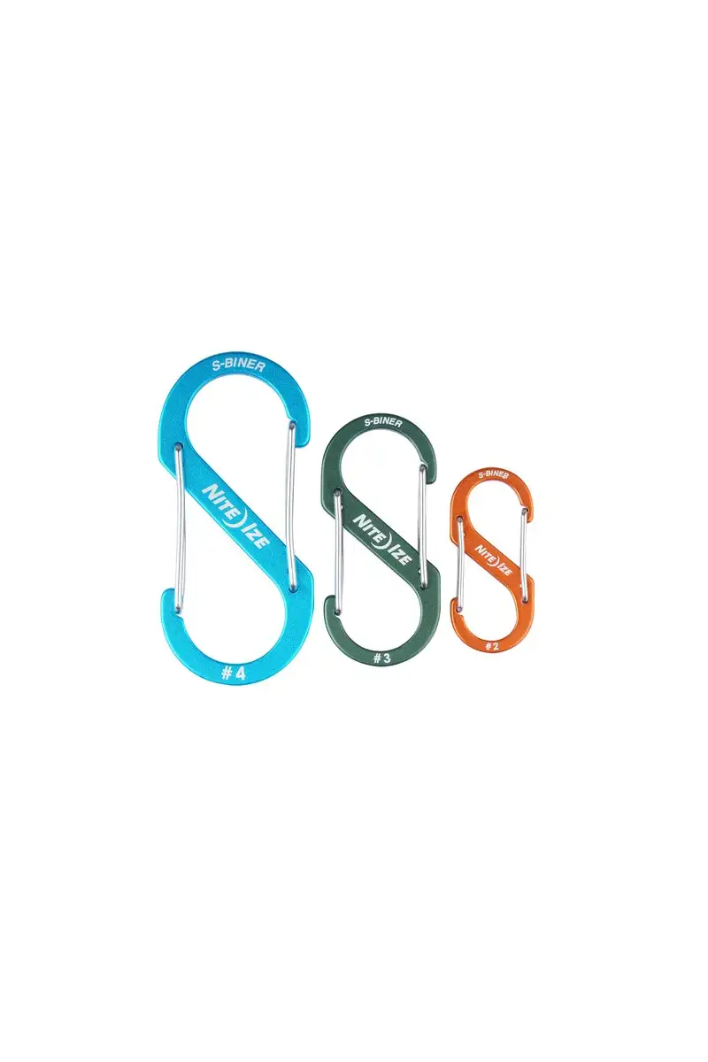 Zestaw Karabinków Nite Ize S-Biner Combo ALU 3PK