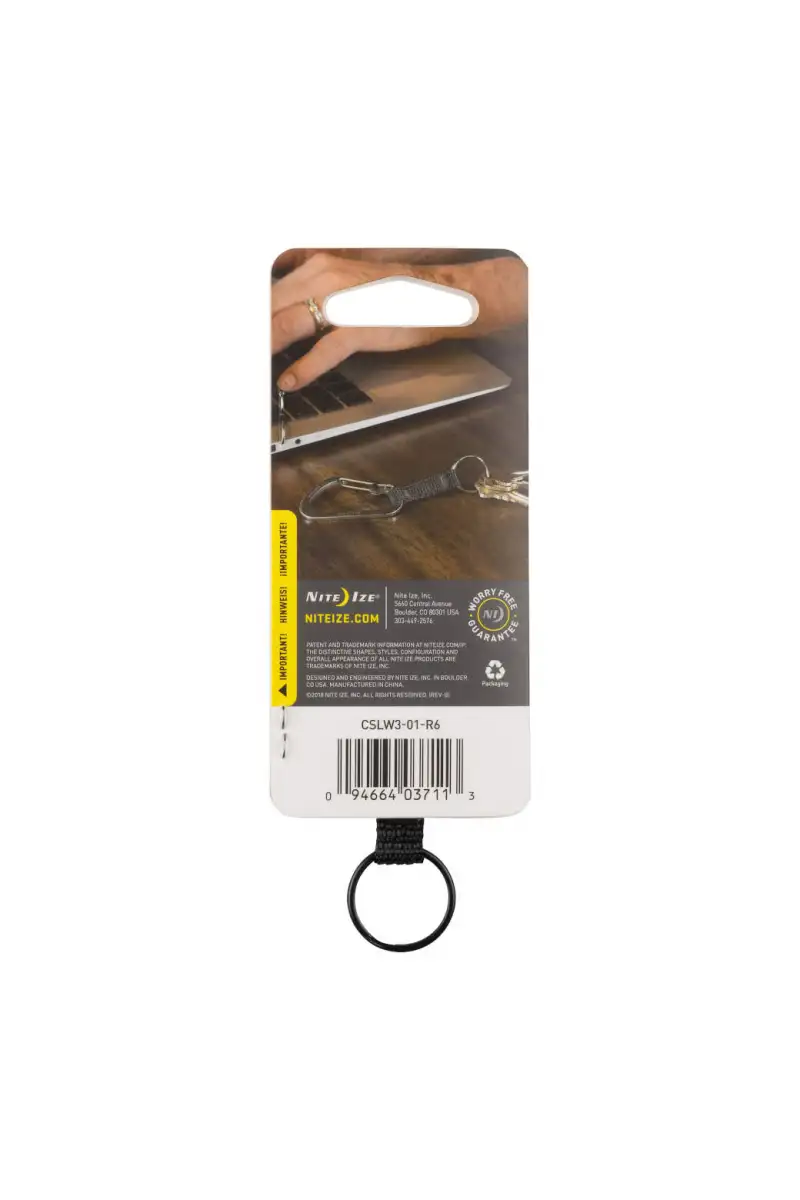 Karabinek do kluczy Nite Ize Slidelock Key Ring 3