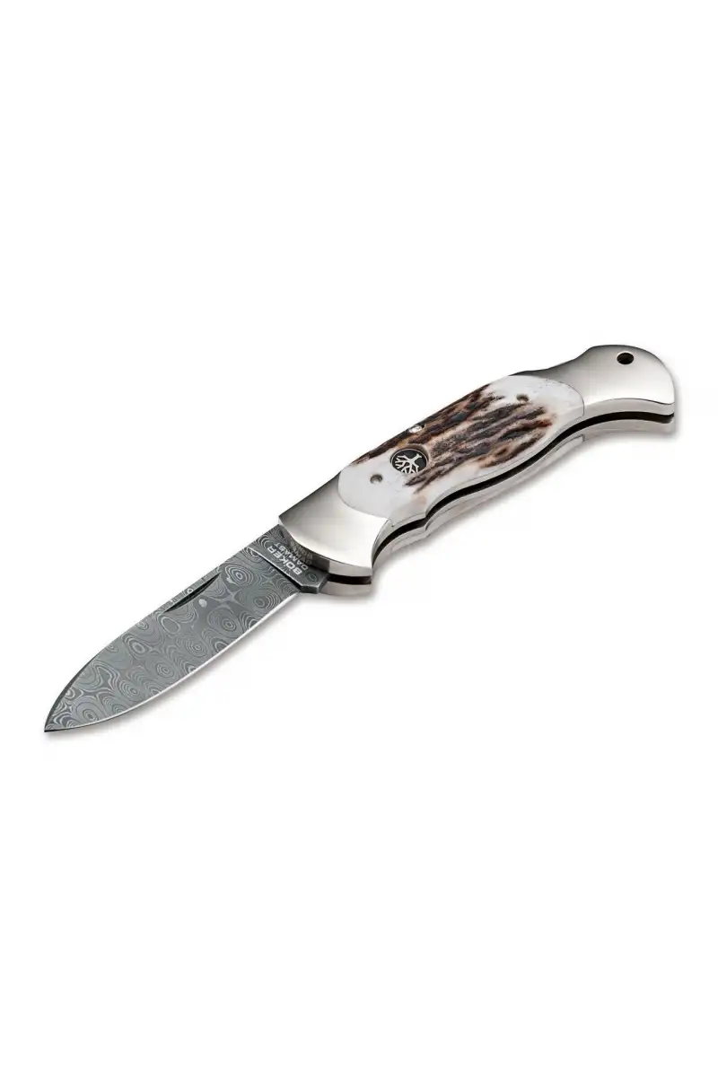 Nóż Boker Solingen Scout Spearpoint Hirschhorn Dam