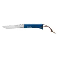 Opinel Nóż Colorama 08 Dark Blue+ rzemień