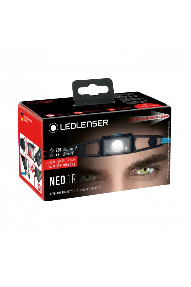 Latarka Ledlenser Neo 1R Blue