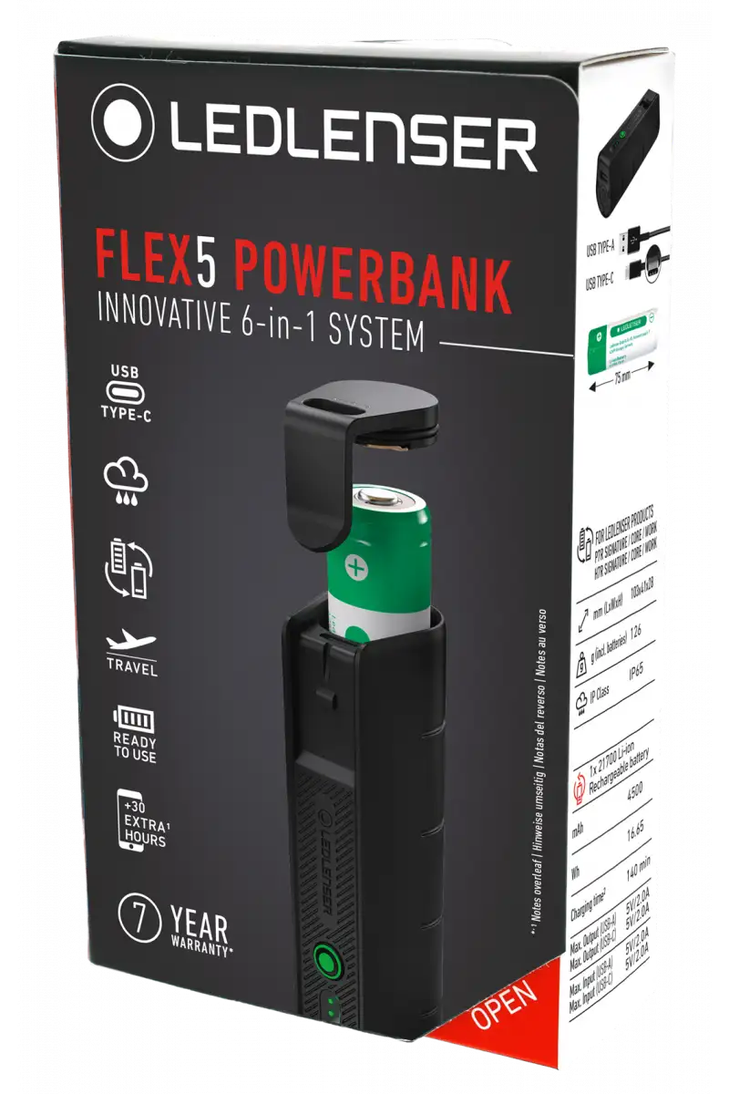 Powerbank Ledlenser Flex5