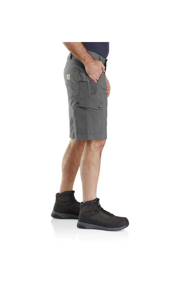 Spodenki Carhartt Rugged Flex RipStop Cargo Steel