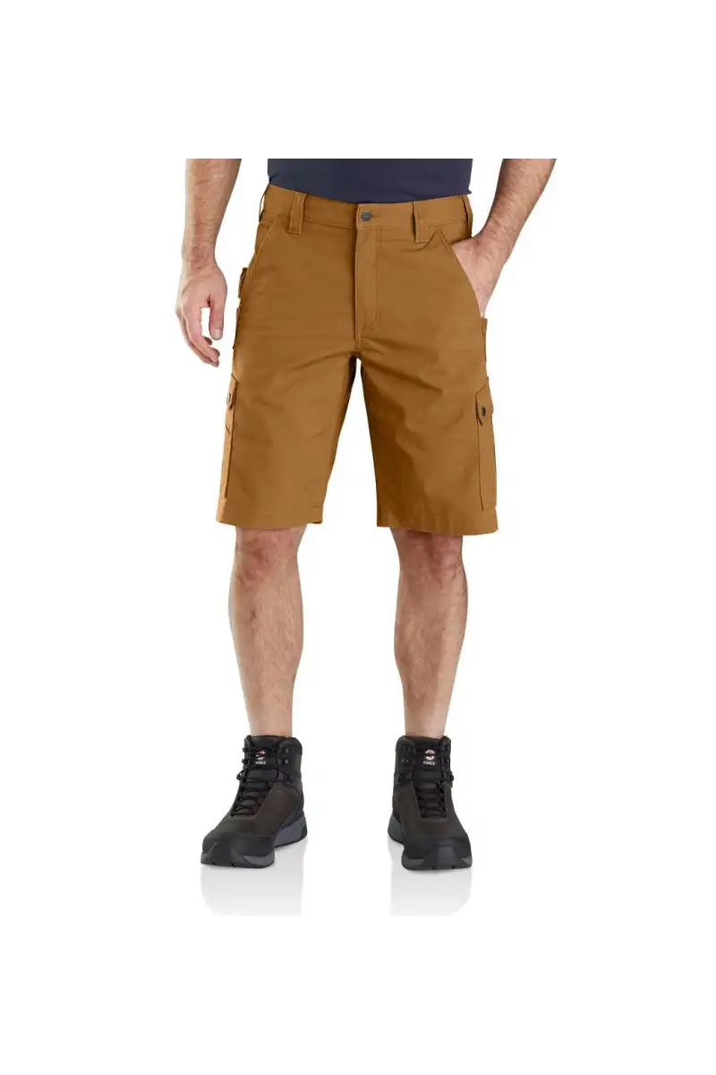 Spodenki Carhartt Rugged Flex RipStop Cargo Brown