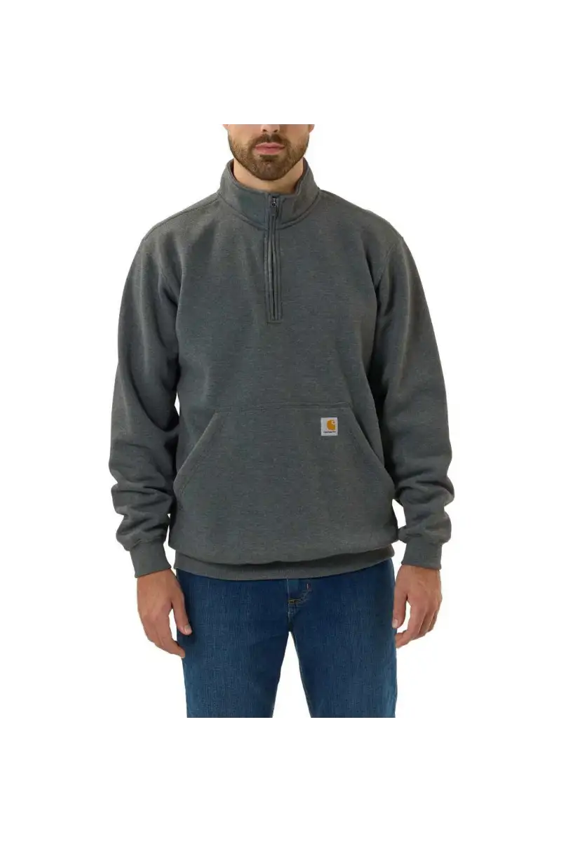 Bluza Carhartt Quarter Zip Midweight Mock Carbon