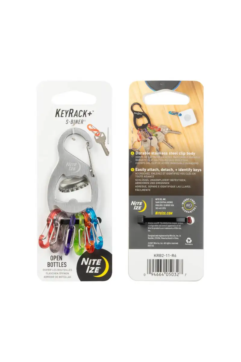 Karabinek na klucze z otwieraczem Nite Ize SBiner