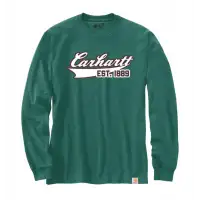 Koszulka Carhartt Heavyweight Script North Woods