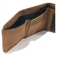 Portfel Carhartt Nylon Duck Trifold Wallet Brown