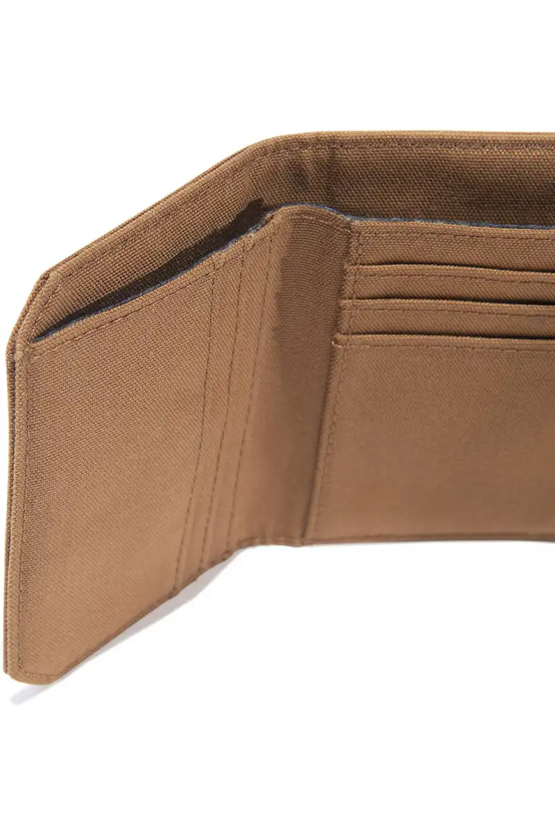 Portfel Carhartt Nylon Duck Trifold Wallet Brown