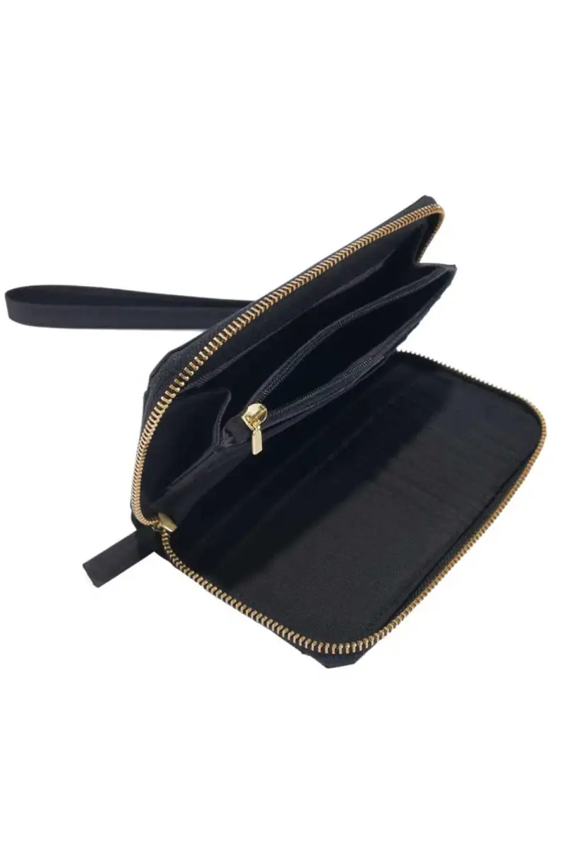 Portfel Carhartt Nylon Duck LayFlat Clutch Black