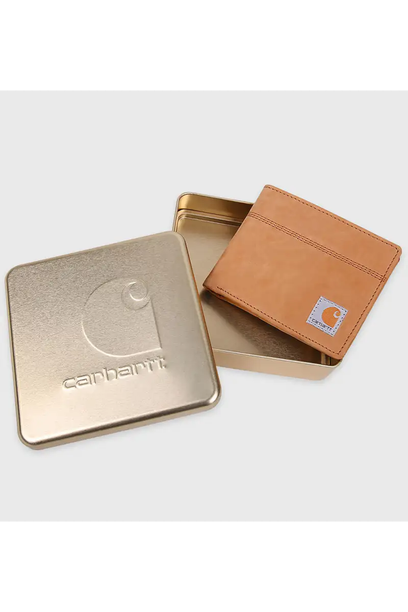 Portfel Carhartt Saddle Leather Bifold Brown
