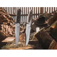Nóż Boker Bowie N690 Hirschhorn