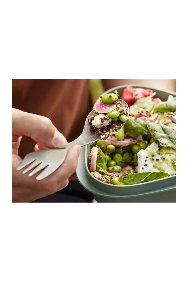 Light My Fire Spork & Straw Kit Titanium