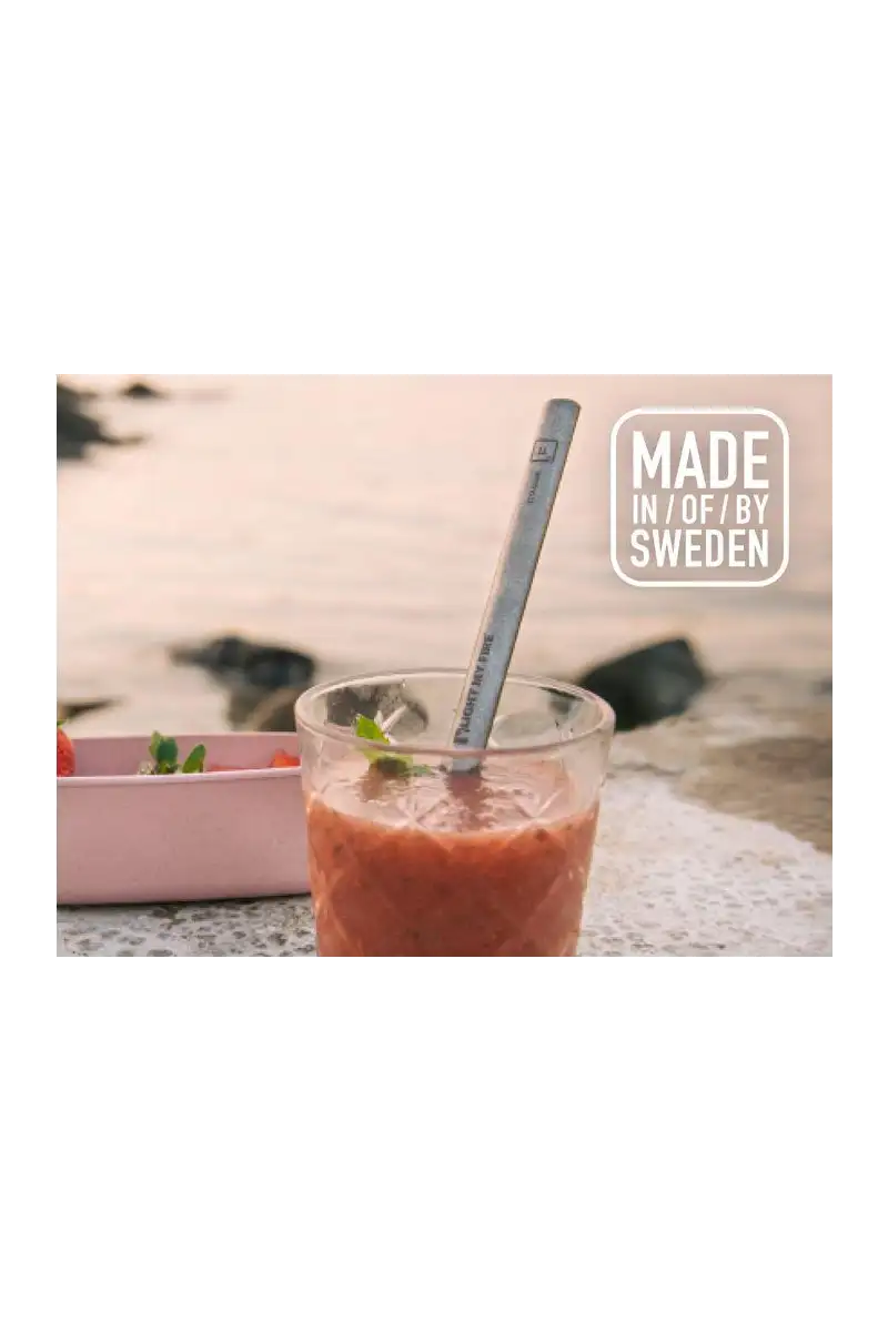 Light My Fire Spork & Straw Kit Titanium