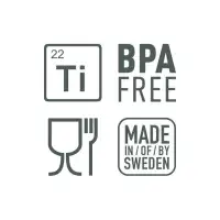 Light My Fire Spork & Straw Kit Titanium