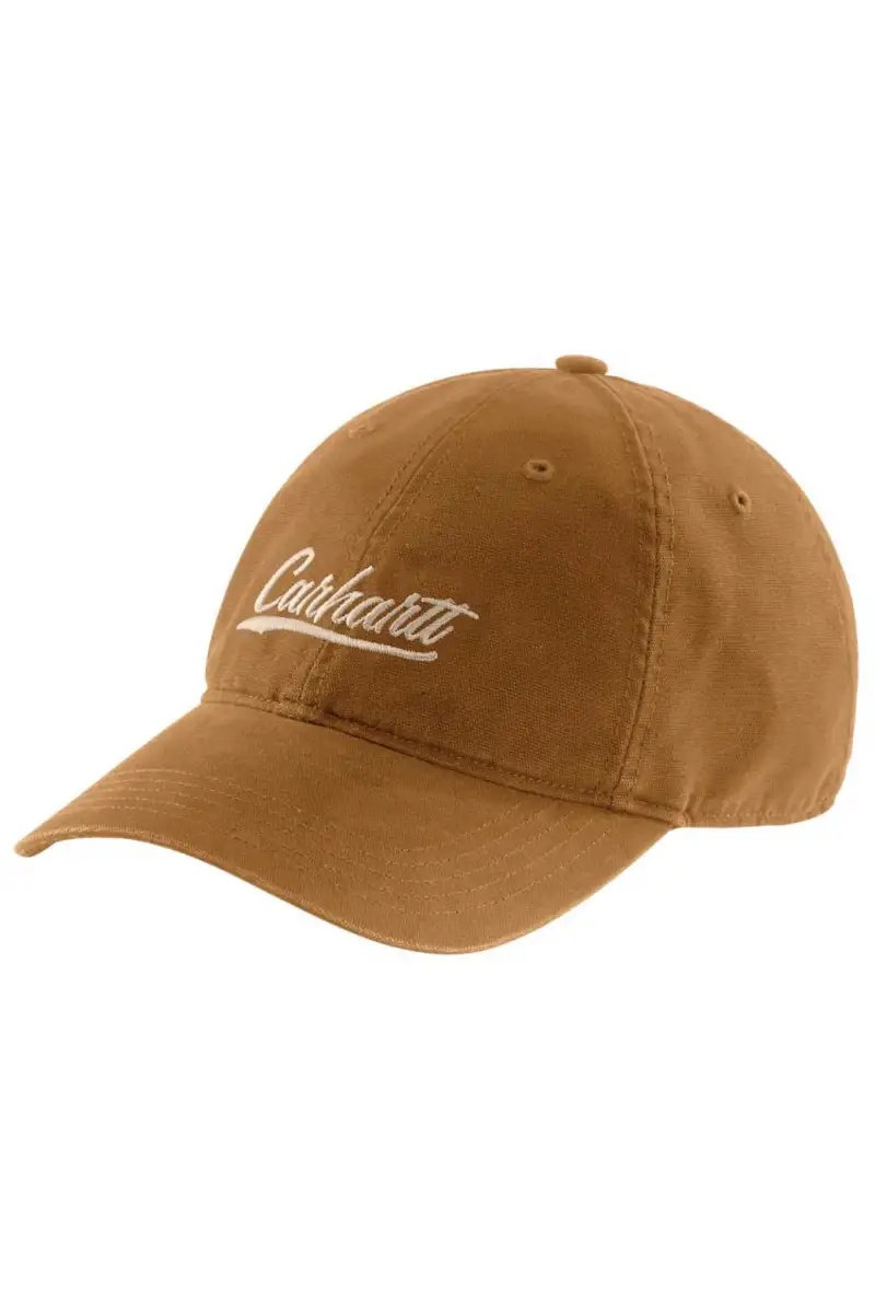 Czapka Carhartt Canvas Script Graphic Brown