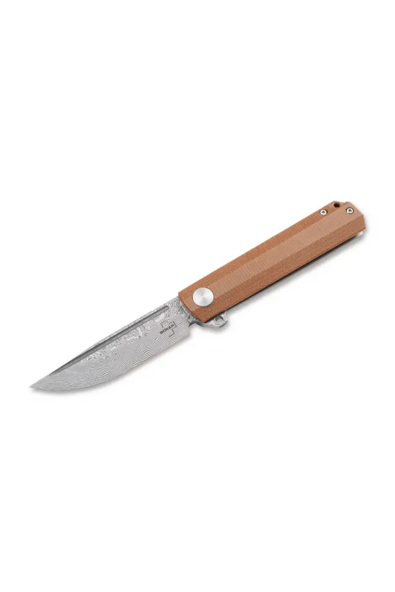 Nóż Boker Plus Cataclyst Brown Damascus Flipjoint