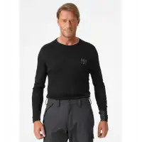 Koszulka termo Helly Hansen Lifa Merino Black